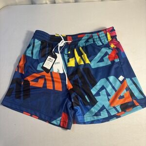Aimpact Shorts Music Rhythm Men's Large Elastic Waist Pull On Active Workout